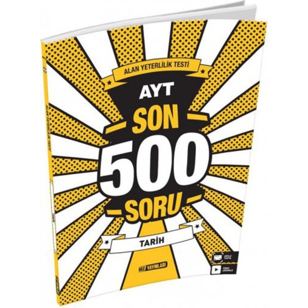 Hız Yayınları AYT Tarih Soru Bankası - Son 500 Sosyal Bilgiler Fiyatı