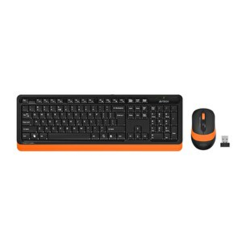 Hızlı stok A4 Tech Fg1010 Q 2.4 Ghz Usb Turuncu Klavye+Mouse Kablosuz Set Klavye - Mouse Fiyatı