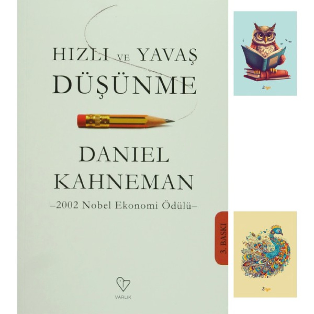 Hızlı ve Yavaş Düşünme - Daniel Kahneman - Not Defterli Set Kişisel Gelişim ve Psikoloji Fiyatı