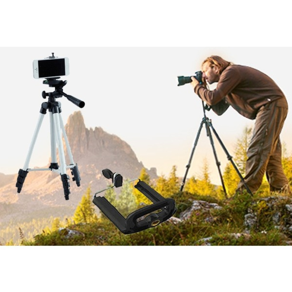Hızlıxavm Tripod : Telefon ve Kamera Tutucu Ayak + Telefon Tutucu - 105CM Projeksiyon Perdesi Fiyatı