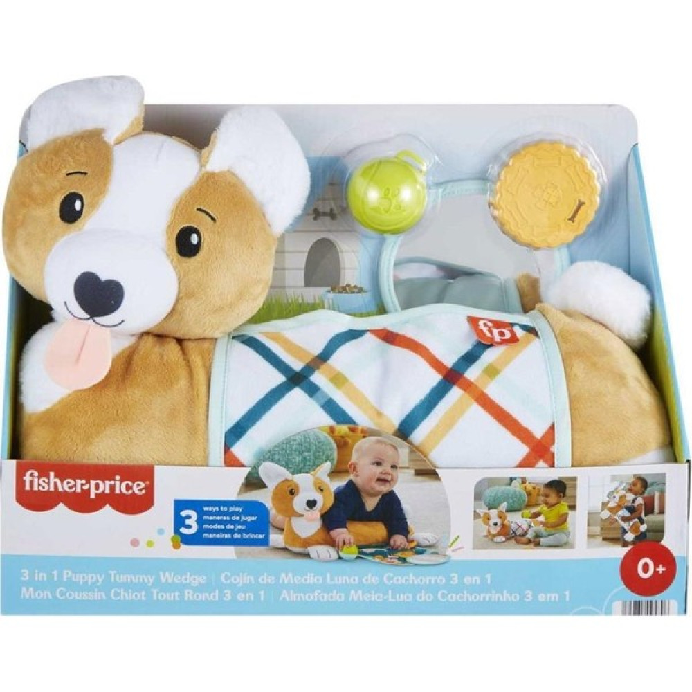 HJW10 Fisher Price 3ü1 Arada Köpekçik Uzanma Yastığı Eğitici Oyuncak Fiyatı