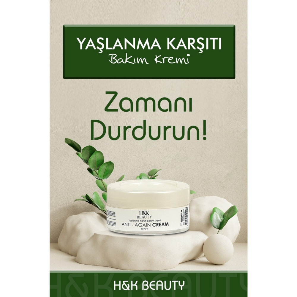 H&K Beauty Yaşlanma Karşıtı Ve Kırışıklık Giderici Krem 50 ml Cilt ve Yüz Bakımı Fiyatı