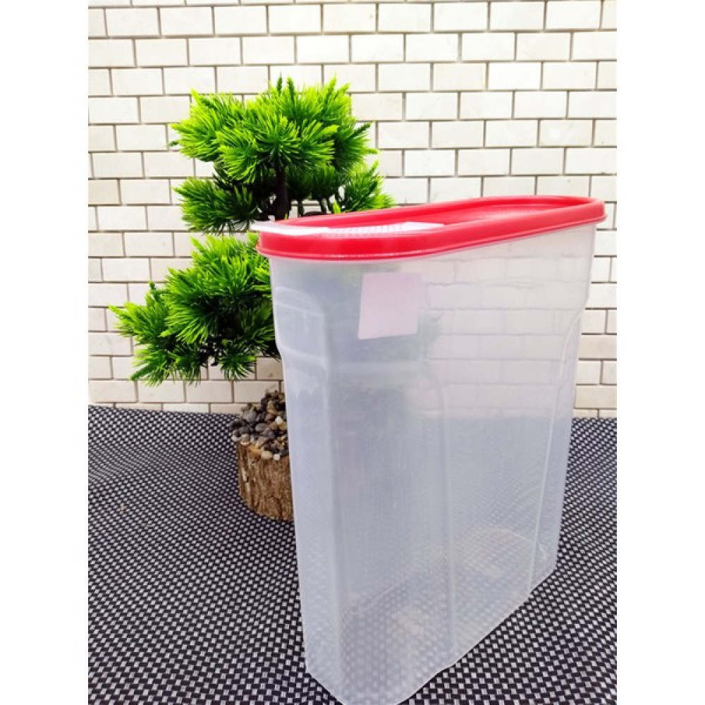 Hk Plastik 6 L Kırmızı Kapak Plastik Erzak Kabı Saklama Kapları Fiyatı