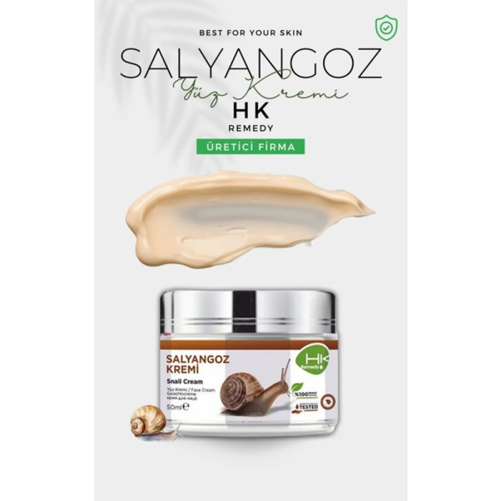 HK Remedy Salyangoz Sivilce ve Akne Karşıtı Bakım Kremi 50 ml Akne ve Sivilce Bakımı Fiyatı