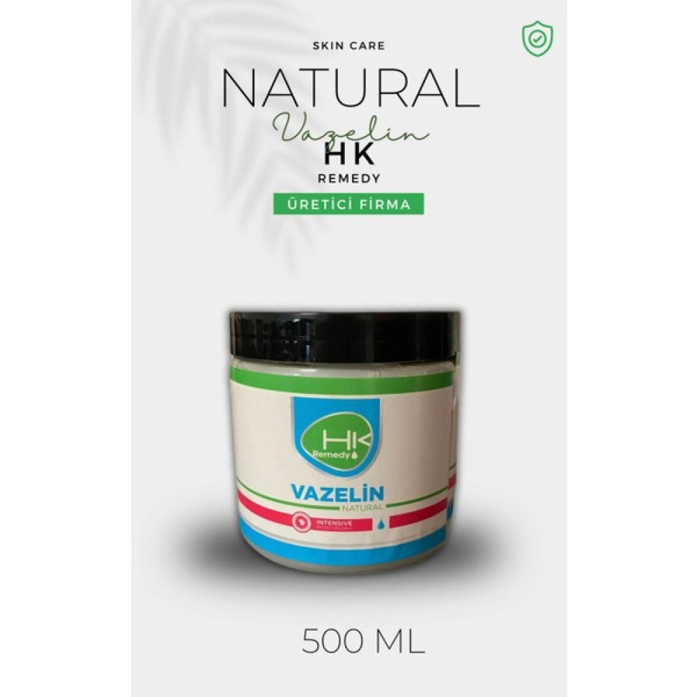 HK Remedy Vazelin Natural Kokusuz 500 ml Nemlendiriciler Fiyatı