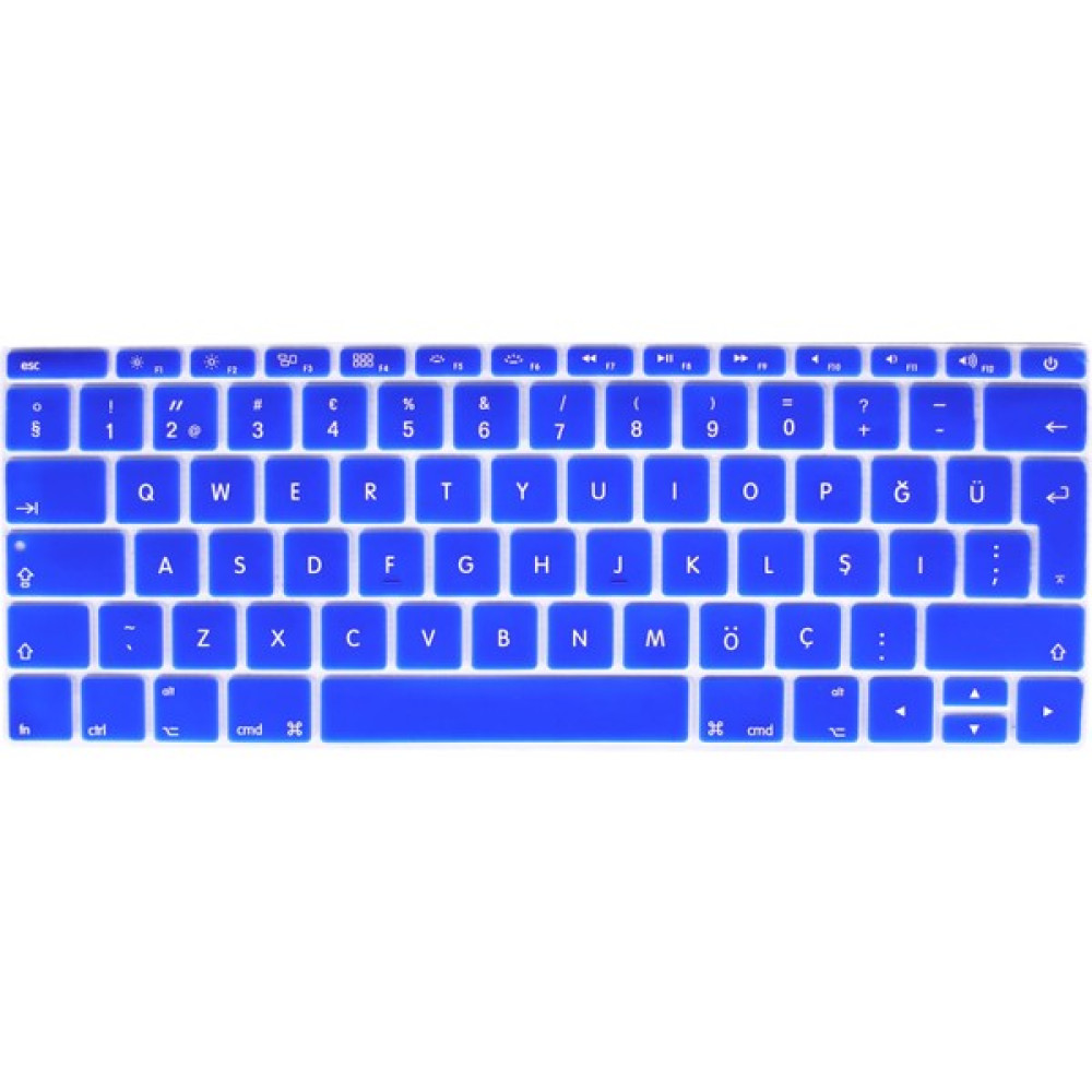 Hk Teknoloji Macbook Pro 13 Inç A1708 Uyumlu Türkçe Silikon Klavye Koruyucu Touchbarsız Modeli - Mavi Oto Boyaları Fiyatı