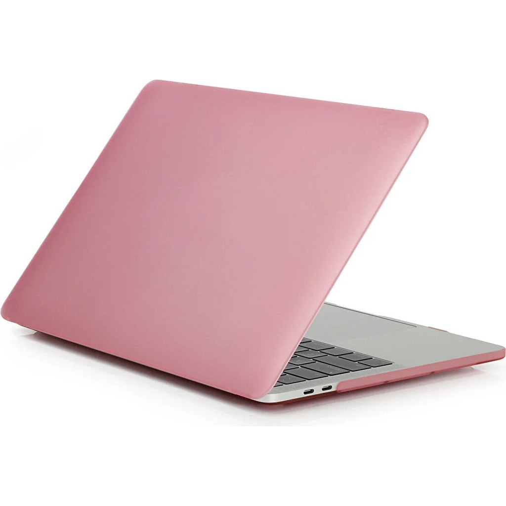 Hk Teknoloji Macbook Pro 16 Inç A2141 A2142 Uyumlu Koruma Kılıfı Mat Doku Hardcase Kapak - Pembe Diğer Fiyatı