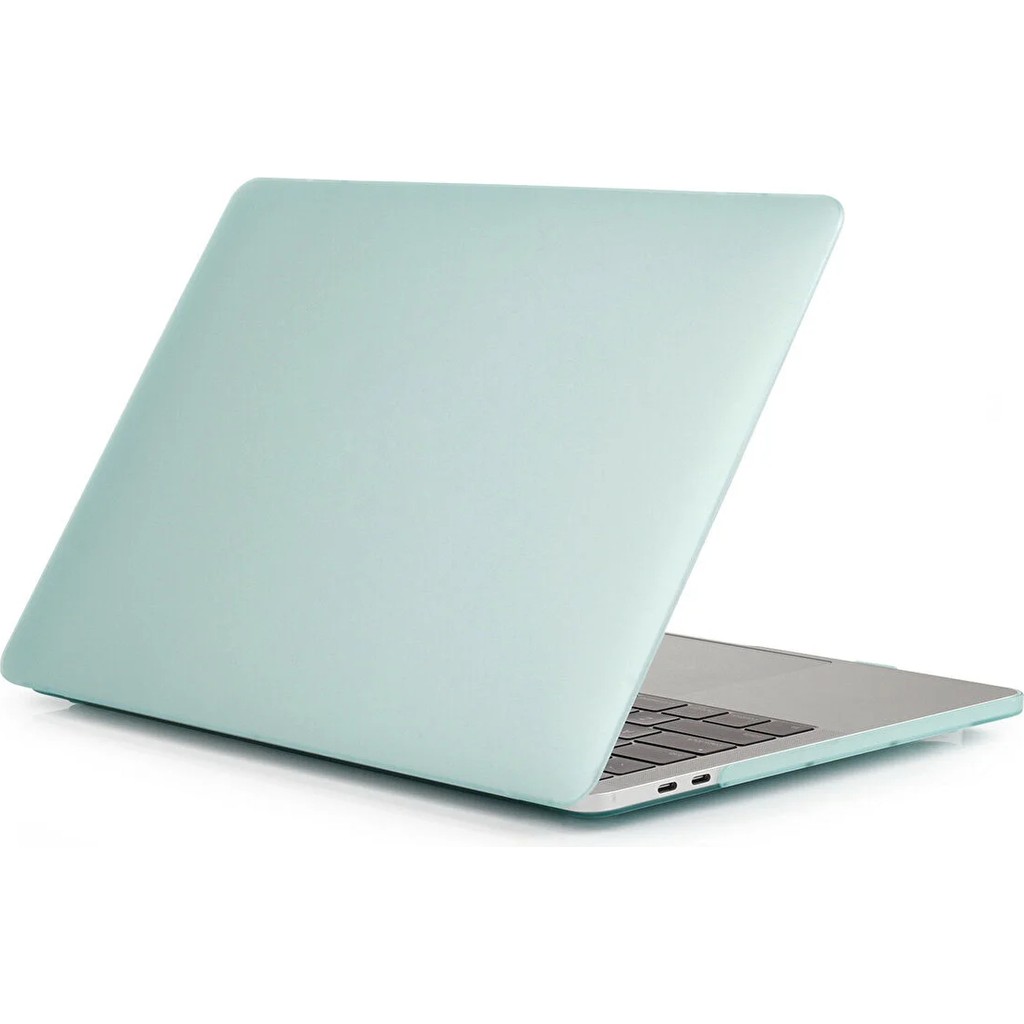 Hk Teknoloji Macbook Pro 16 Inç A2141 A2142 Uyumlu Koruma Kılıfı Mat Doku Hardcase Kapak - Su Yeşili Diğer Fiyatı