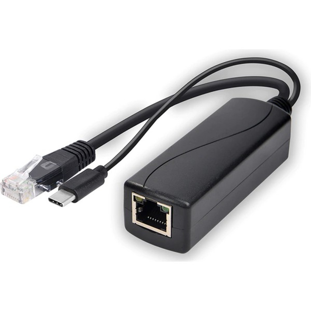 Hkbtm Poe Splitter 48V-57V 5V Type-C 2.4A Çıkışlı RJ45 Güç Ayırıcı Seri & Paralel Kablo Fiyatı