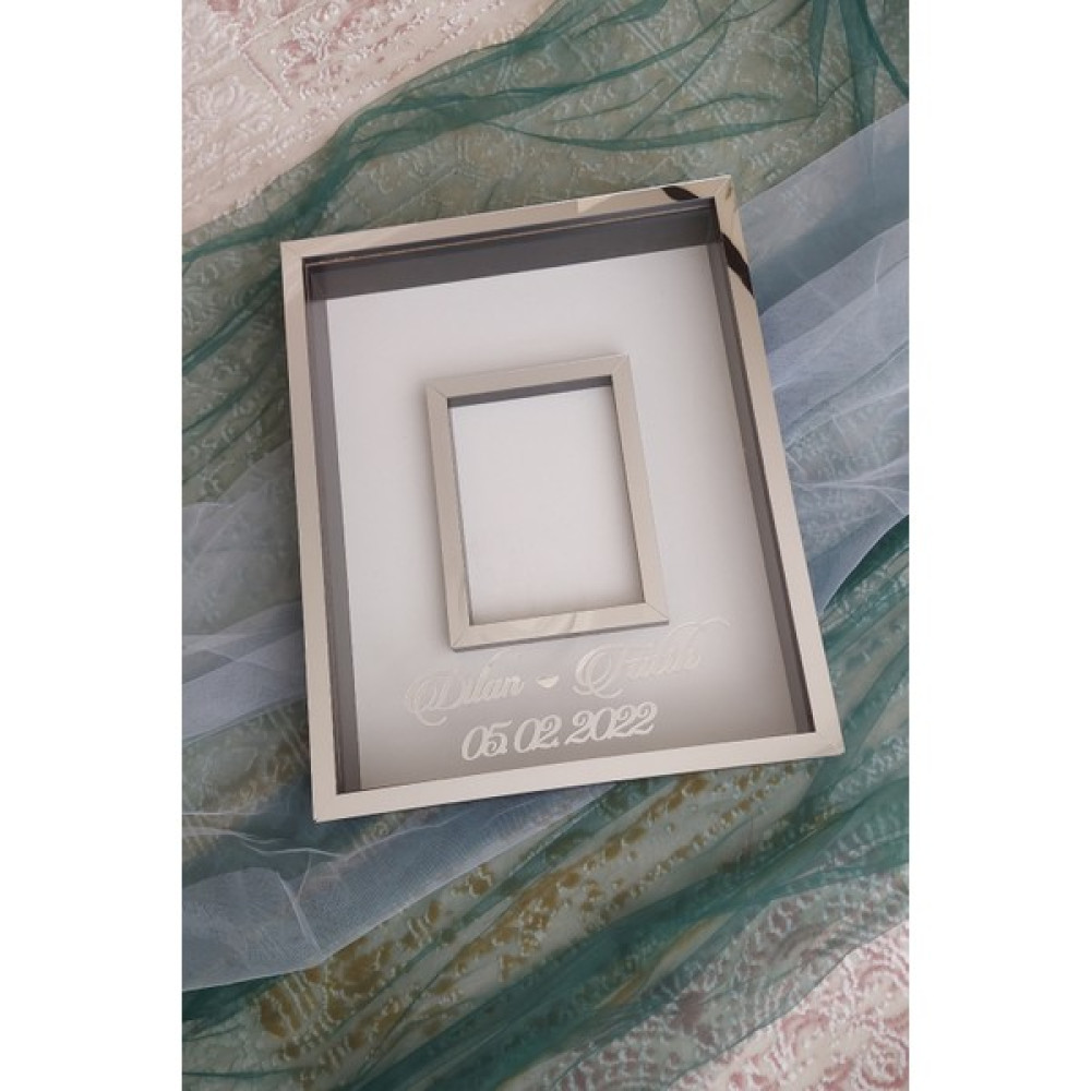 HKM Ticaret 40X50 cm Siyah-Gümüş Gül Anı Çerçevesi! Fotoğraf Çerçevesi! Gül Anı Çerçevesi Resim & Fotoğraf Çerçevesi Fiyatı