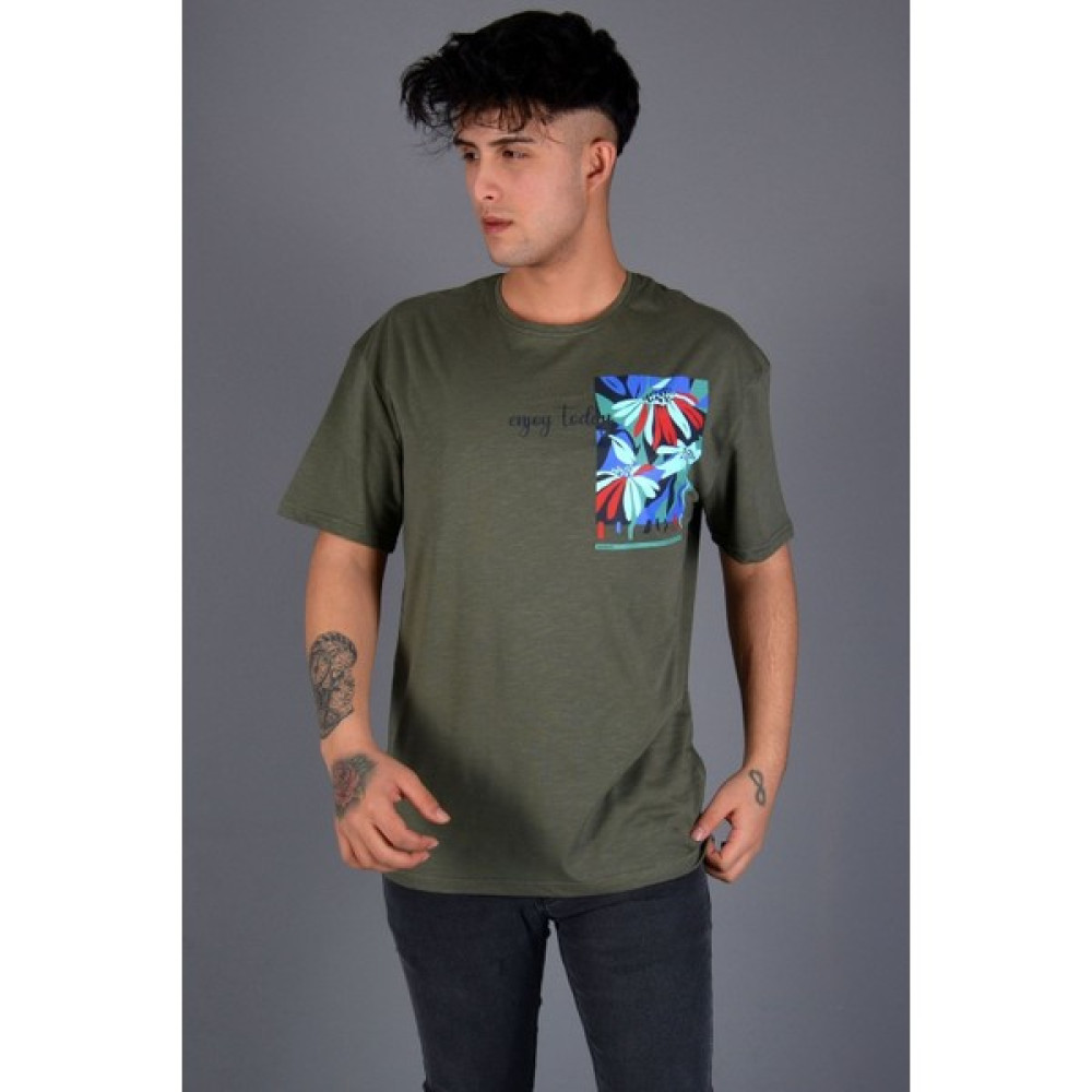 Hkr Hacker Denim Erkek Likralı Baskılı Oversıze T-Shirt Erkek T-shirt Fiyatı