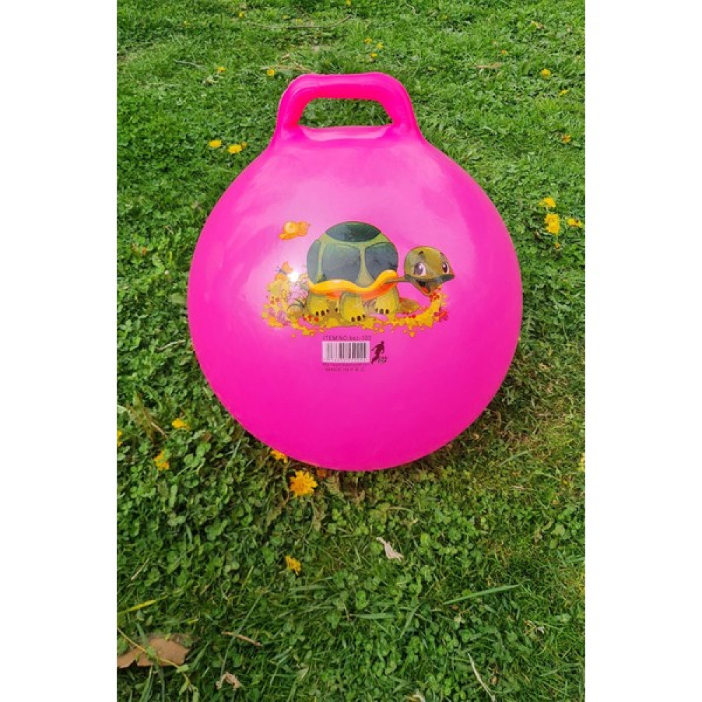 HLL Teknoloji Zıp Zıp Kanguru Zıplama Plates Topu Çocuk Plates Topu 100 cm Çap 40 cm Yüksek - Pembe Açık Hava, Deniz ve Spor Oyuncakları Fiyatı