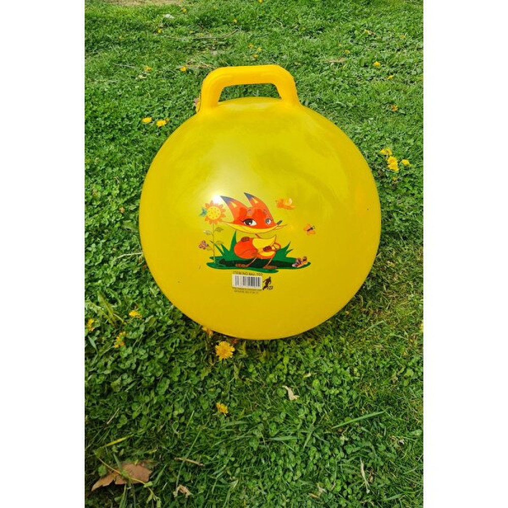 HLL Teknoloji Zıp Zıp Kanguru Zıplama Plates Topu Çocuk Plates Topu 100 cm Çap 40 cm Yüksek - Sarı Açık Hava, Deniz ve Spor Oyuncakları Fiyatı