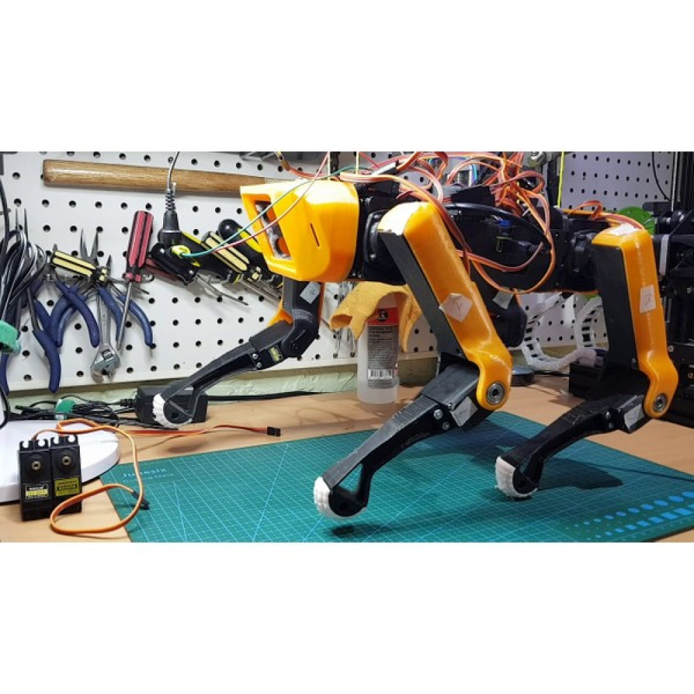 HLS-NC Boston Dynamics Spot Dog /robot Köpek Projesi Plastik Set Maket Fiyatı