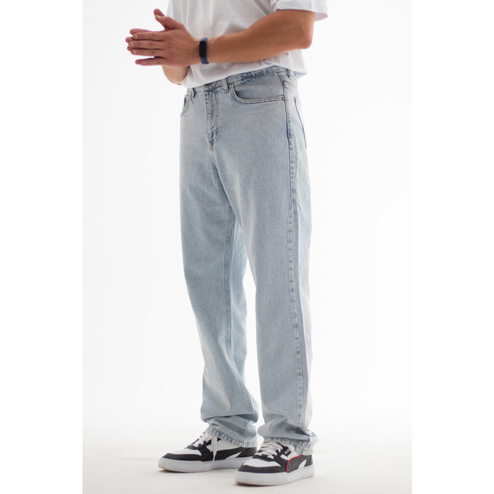 HLT JEANS Erkek Baggy Fit Likrasız Rahat Kesim %100 Pamuk Loose Jean Pantolon Nıcholas 32 Beden Bayan Jeans / Kot Pantolon Fiyatı