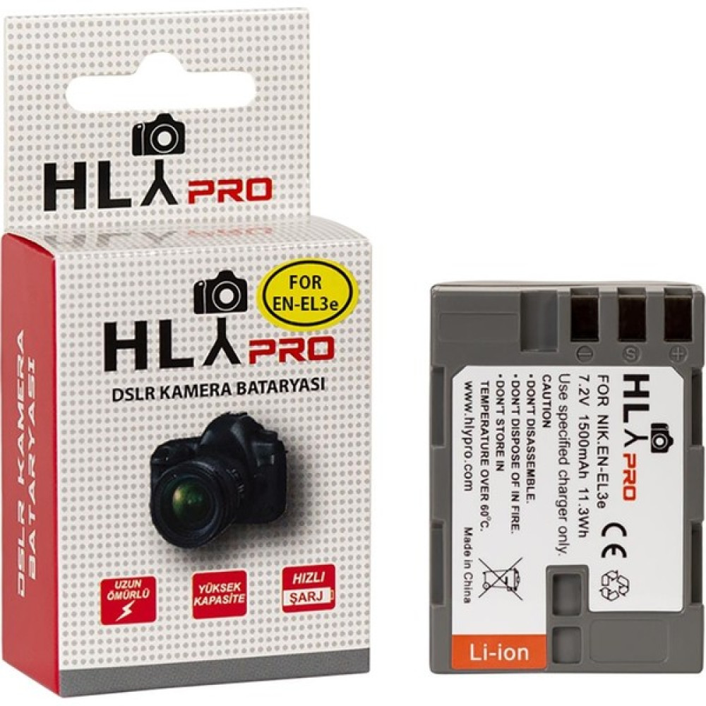 Hlypro Nikon D700 Için EN-EL3E Batarya Piller & Şarj Cihazları Fiyatı