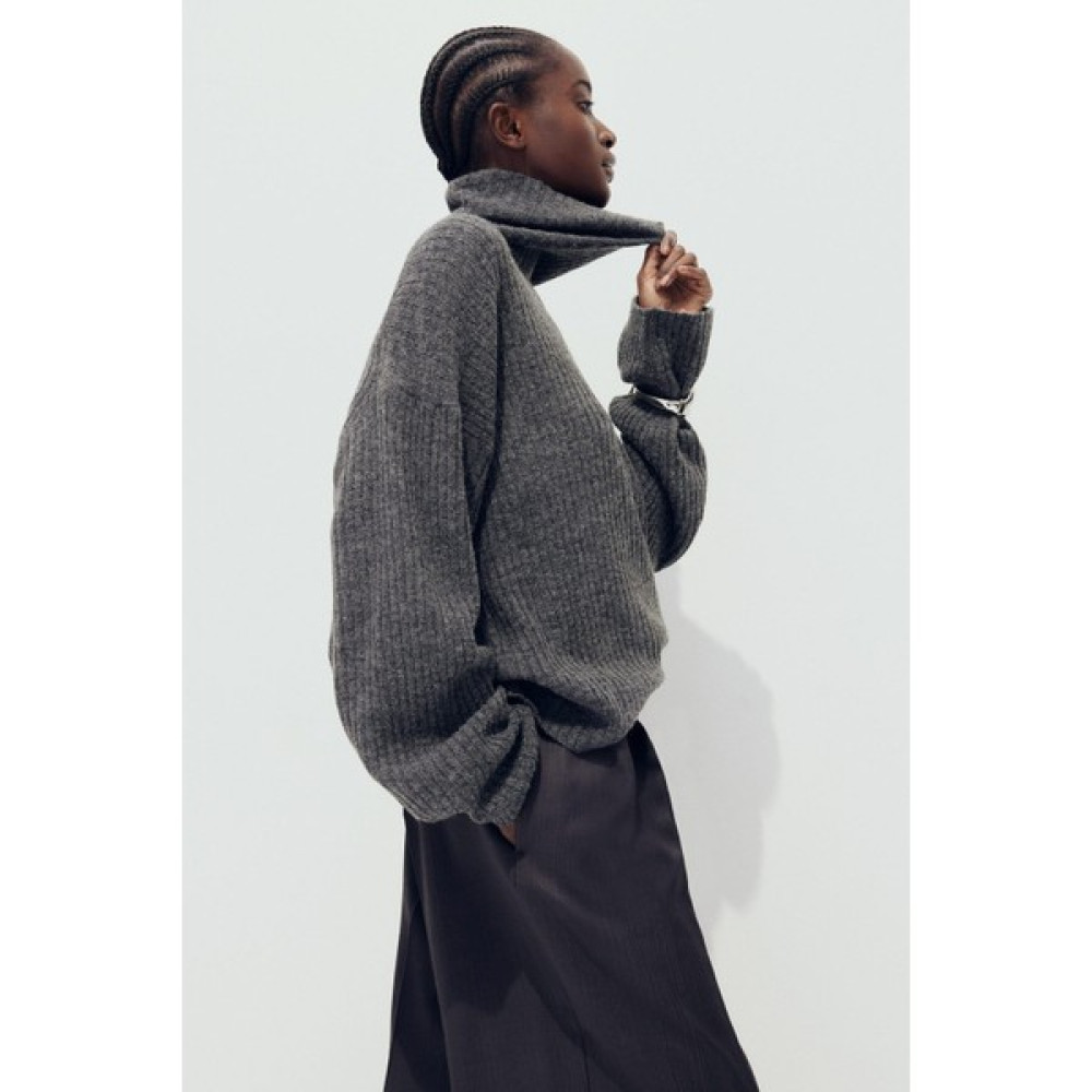H&M Balıkçı Yaka Oversize Kazak Bayan Kazak & Süveter & Triko Fiyatı
