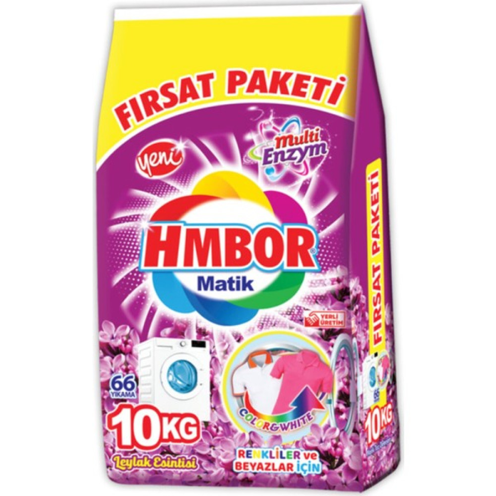 Hmbor Matik Toz Deterjan Ultra Beyazlar 10 kg Çamaşır Deterjanı Fiyatı