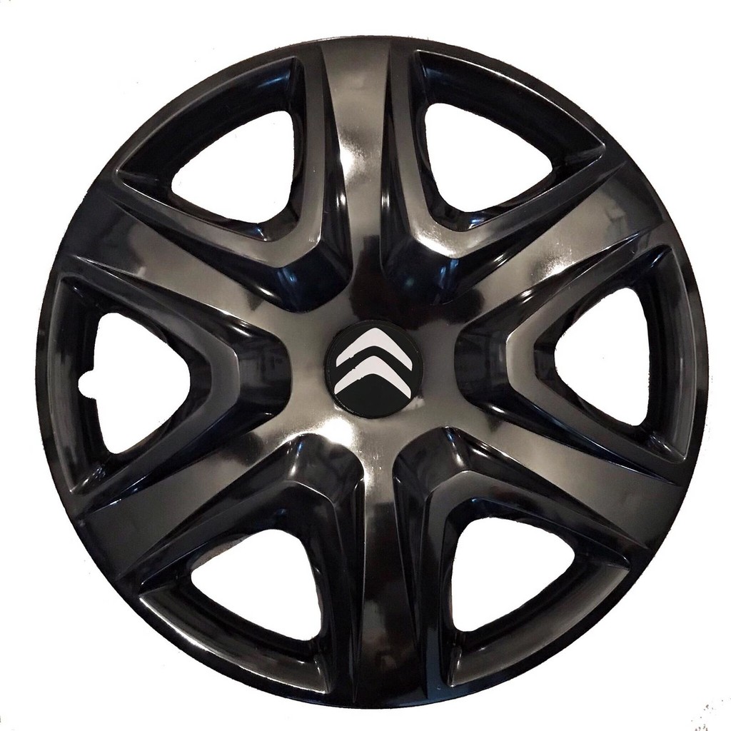 HMNL Citroen C3 15'' Inç Piano Black 4lü Set Jant Kapağı Çelik Jant Görünümlü Araba & Motorsiklet Aksesuarı Fiyatı