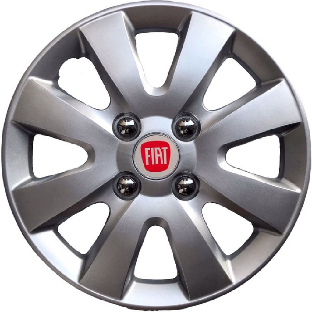 Hmnl Fiat 15'' Inç Gri Jant Kapağı 4 Adet Çelik Jant Görünümlü Jantlar & Jant Aksesuarları Fiyatı