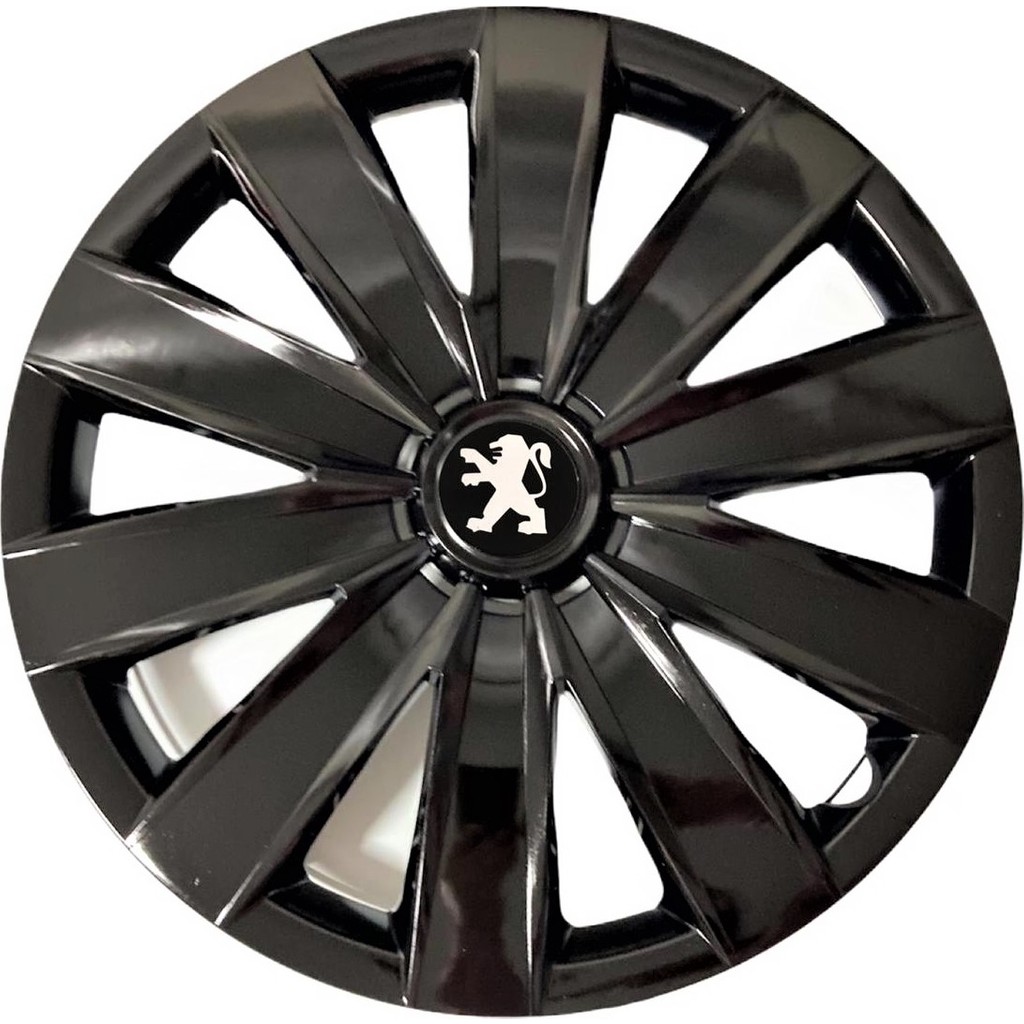 HMNL Peugeot 406 14'' Inç Piano Black Siyah 4'lü Set Jant Kapağı Çelik Jant Görünümlü Araba & Motorsiklet Aksesuarı Fiyatı