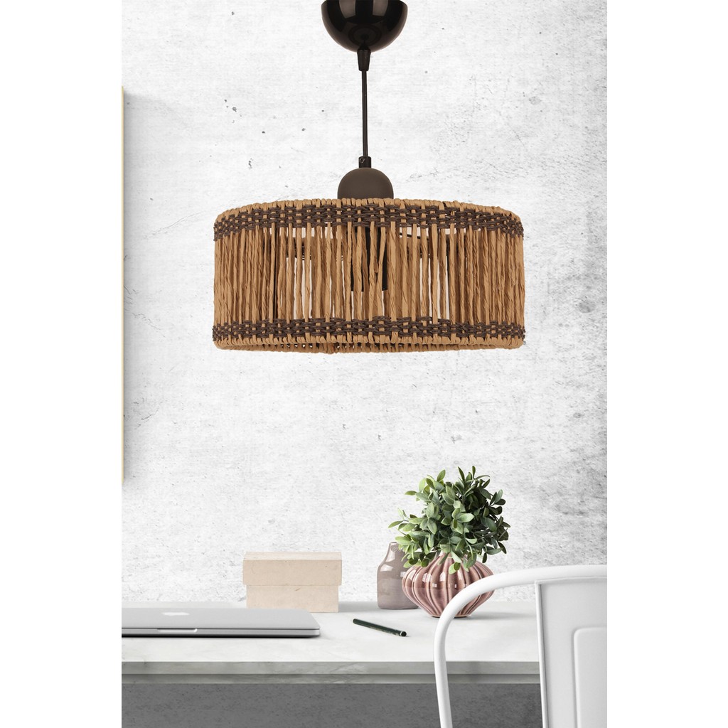 HMY Design Osier Handmade Sarkıt Avize - 1 - Natural Avize Fiyatı