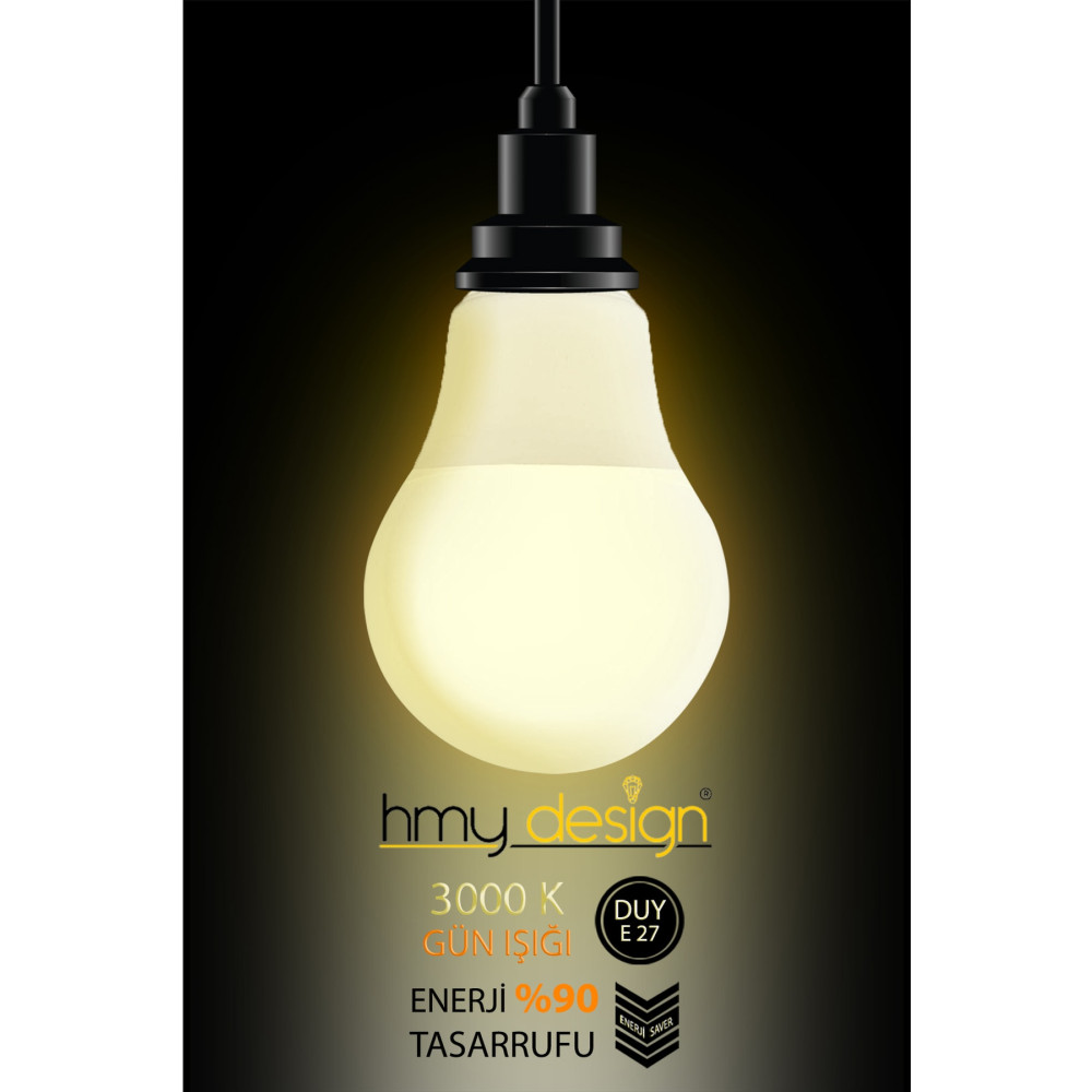 Hmydesign 9 Watt Gün Işığı Led Ampul Klasik Ampul Fiyatı