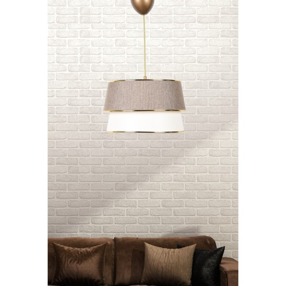 Hmydesign Genial Tekli Sarkıt Hasır Krem - 1'li Avize Fiyatı
