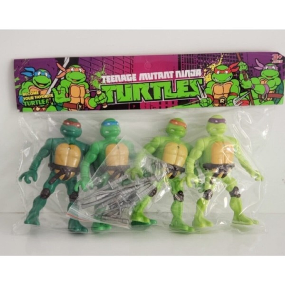 Hmz Ninja Kaplumbağalar Işıklı 4 Lü Set - 221 Oto Boyaları Fiyatı