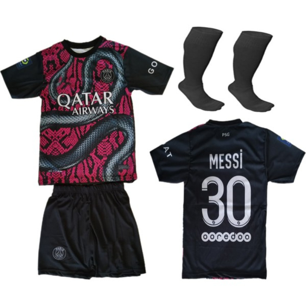 Hnsport Çocuk Psg Messi Forması+Şortu+Çorabı 3 Lü Set Futbol Malzemeleri Fiyatı