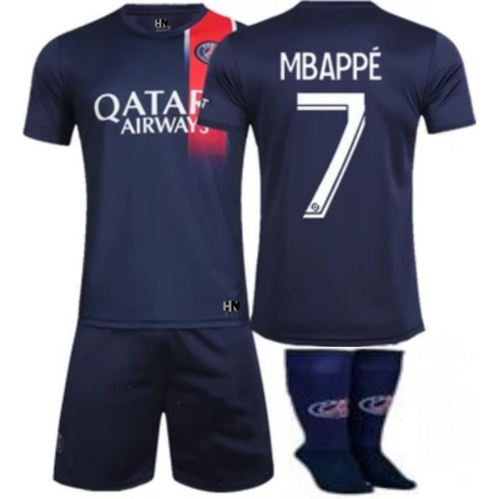 Hnsport Paris Sg Mbappe Forma+Şort+Çorap 3lü Set Futbol Malzemeleri Fiyatı