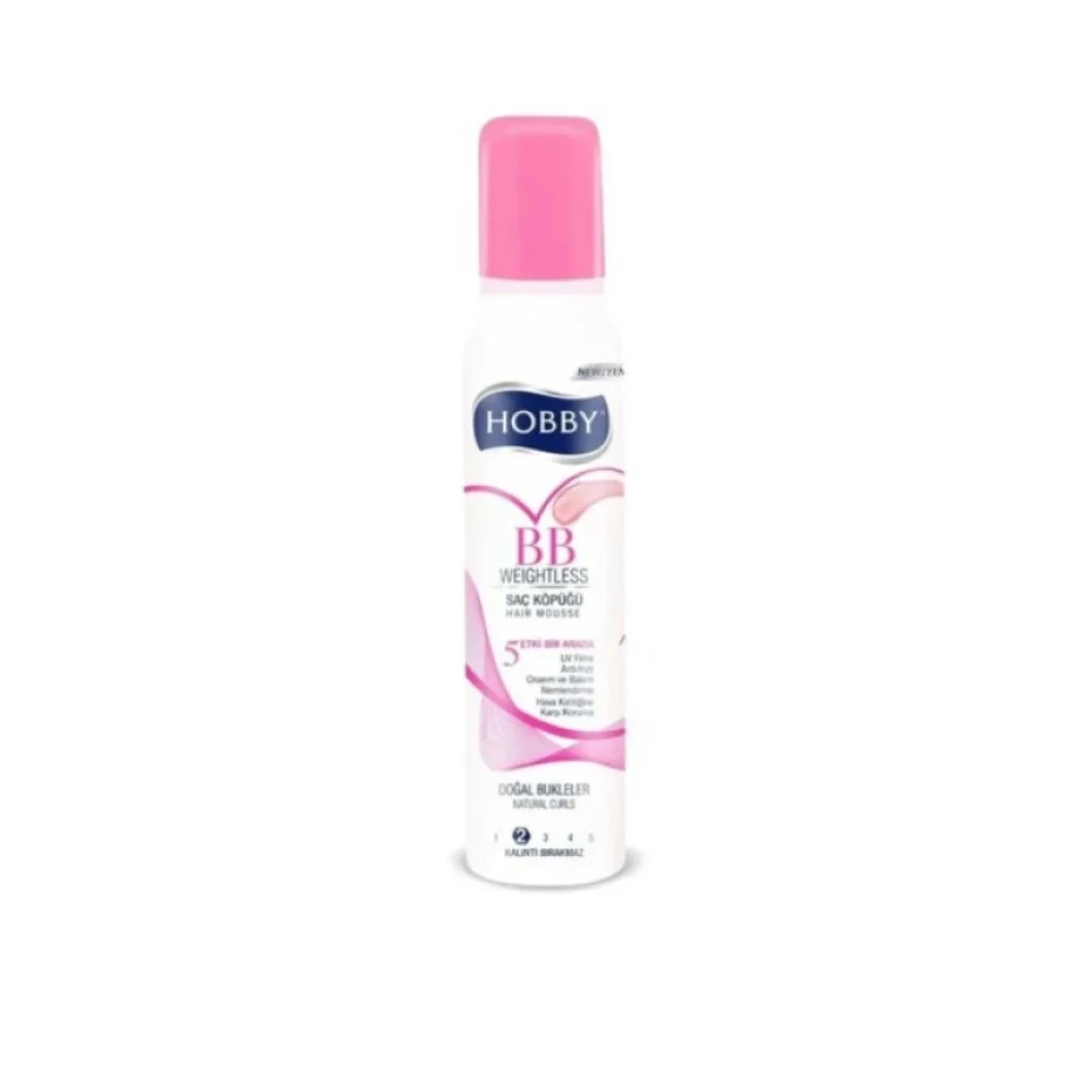 Hobby Bb Onarici Etkili Hafif Tutus Sac Kopugu 150 Ml Saç Şekillendirici Köpük Fiyatı