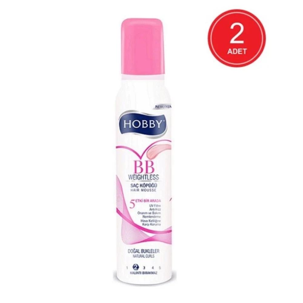 Hobby Bb Onarici Etkili Sac Kopugu 2 X 150 Ml Saç Şekillendirici Köpük Fiyatı