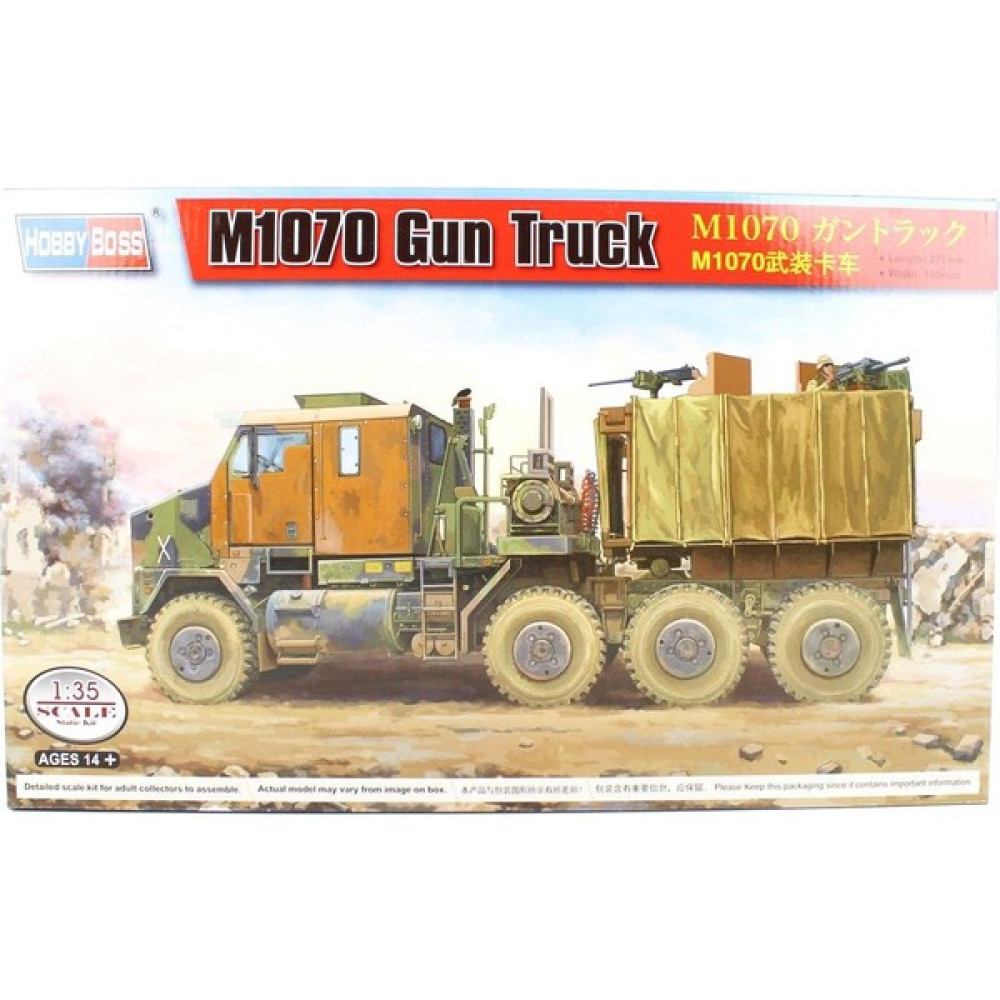 Hobby Boss Hobbyboss 85525 1/35 Ölçek M1070 Gun Truck, Askeri Kamyon Plastik Model Kiti - Renkli Oto Boyaları Fiyatı