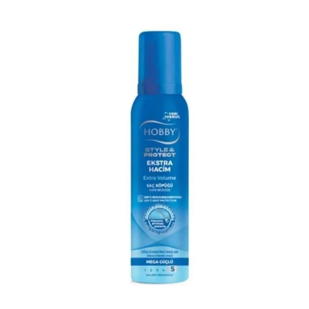 Hobby Ekstra Hacim Saç Köpüğü 150 Ml Saç Şekillendirici Köpük Fiyatı