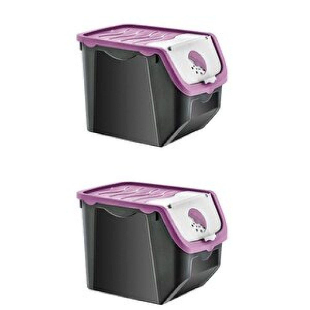 Hobby Life Coral 12 Litre 2’li Soğan Patates Saklama Kabı Mürdüm Saklama Kapları Fiyatı