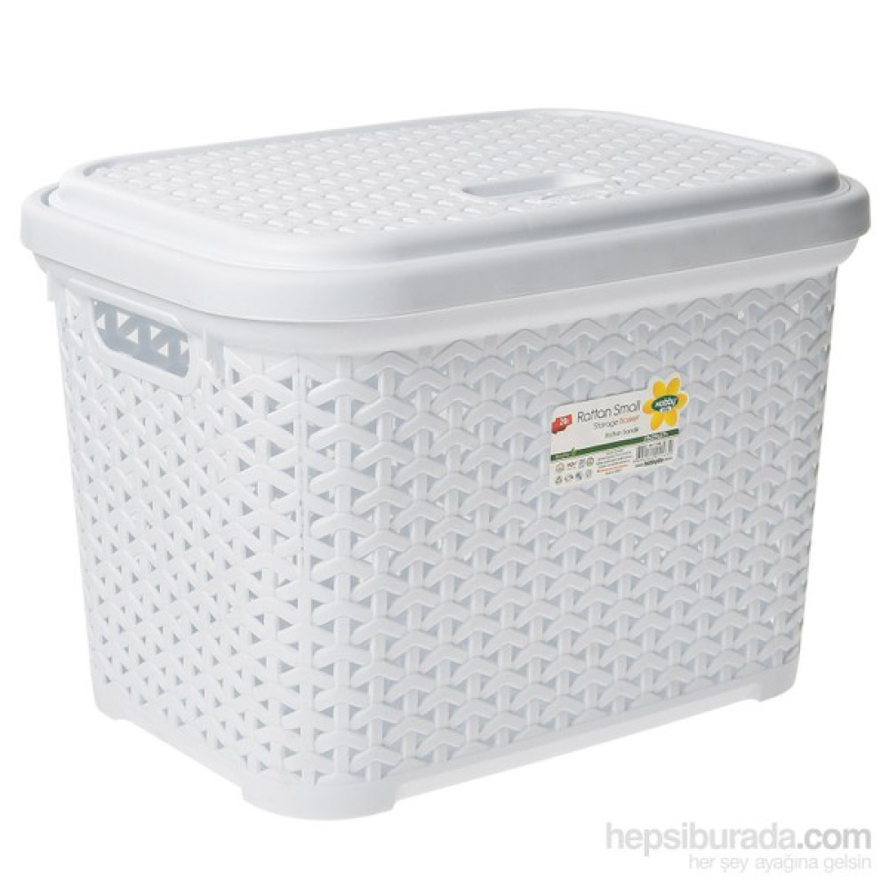 Hobby Life Rattan Küçük Sandık(20 Lt) - Beyaz Oto Boyaları Fiyatı