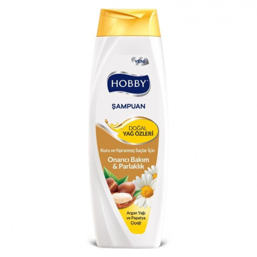 Hobby Sampuan Dogal Yag Ozleri Argan Papatya Kuru Yipranmis Saclar 600 Ml Şampuan ve Saç Kremi Fiyatı