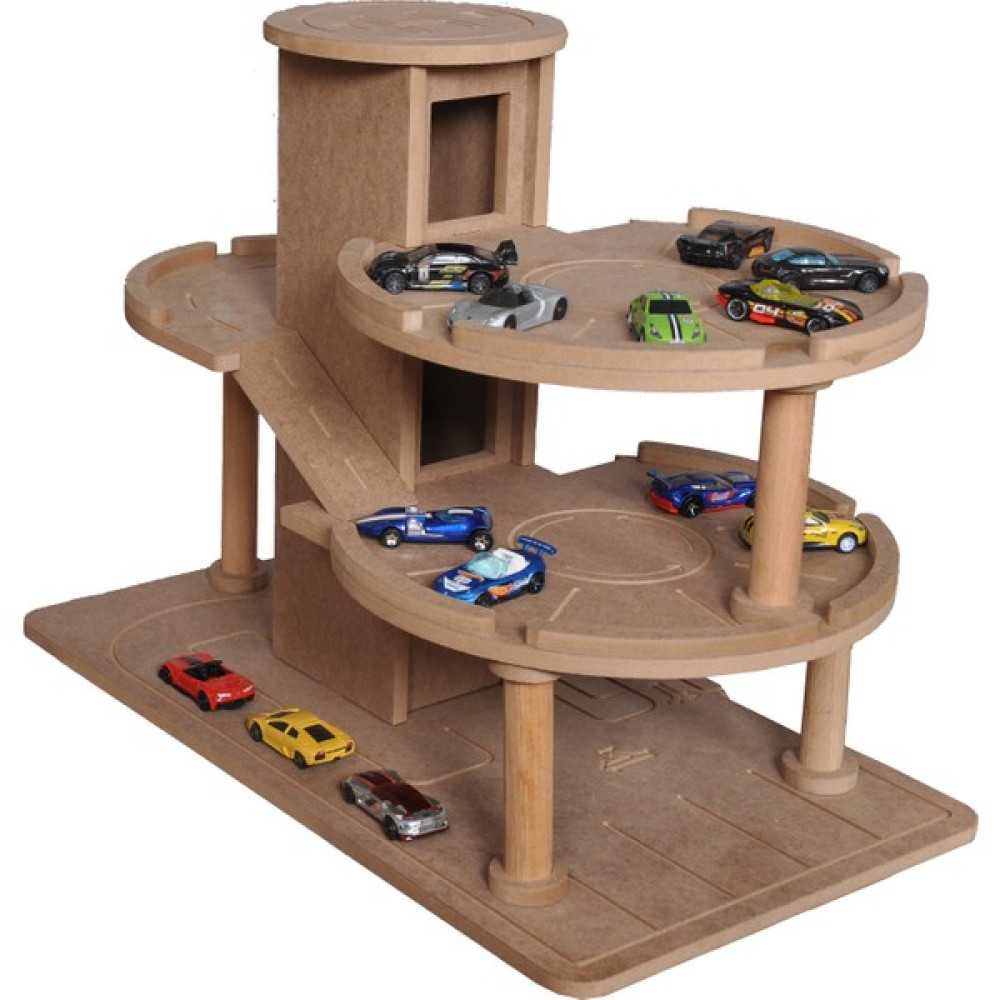 Hobby Sepeti Ahşap Katlı Oyuncak Garaj Otopark Bebek Oyuncakları Fiyatı