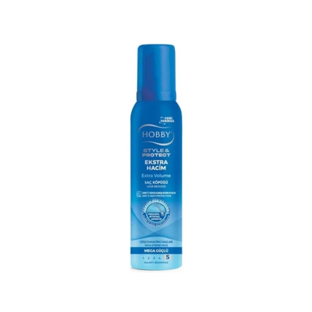 Hobby Style & Protect Ekstra Hacim Sac Kopugu 150 Ml Kategori Sac Kopugu Saç Şekillendirici Köpük Fiyatı