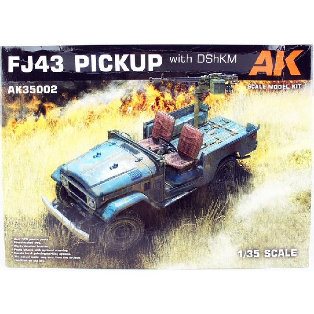 Hobby Time Ak Interactive 35002 1/35 Ölçek, FJ43 Pick-Up (Dshk Uçaksavarlı),Askeri Araç Plastik Model Kiti - Renkli Oto Boyaları Fiyatı