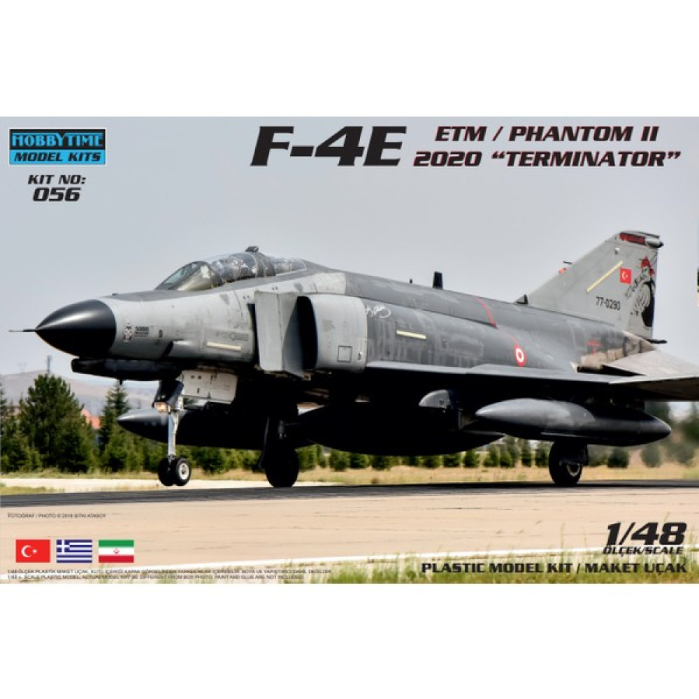 Hobby Time Hobbytime 056 1/48 F-4e Phantom Iı Uçak Maketi - Gri Maket Fiyatı
