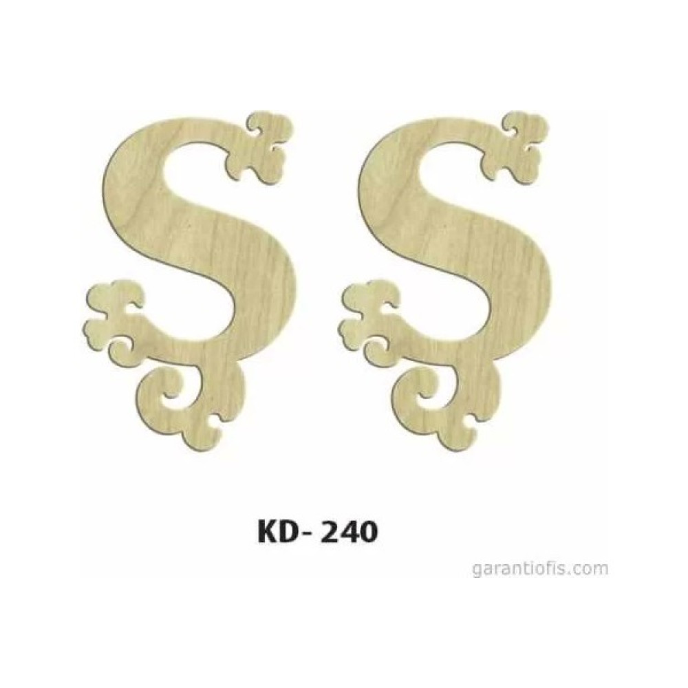 Hobi-Art Kd 240 Dekoratif Mini Ahşap Harfler (Ş Harfi) Oto Boyaları Fiyatı