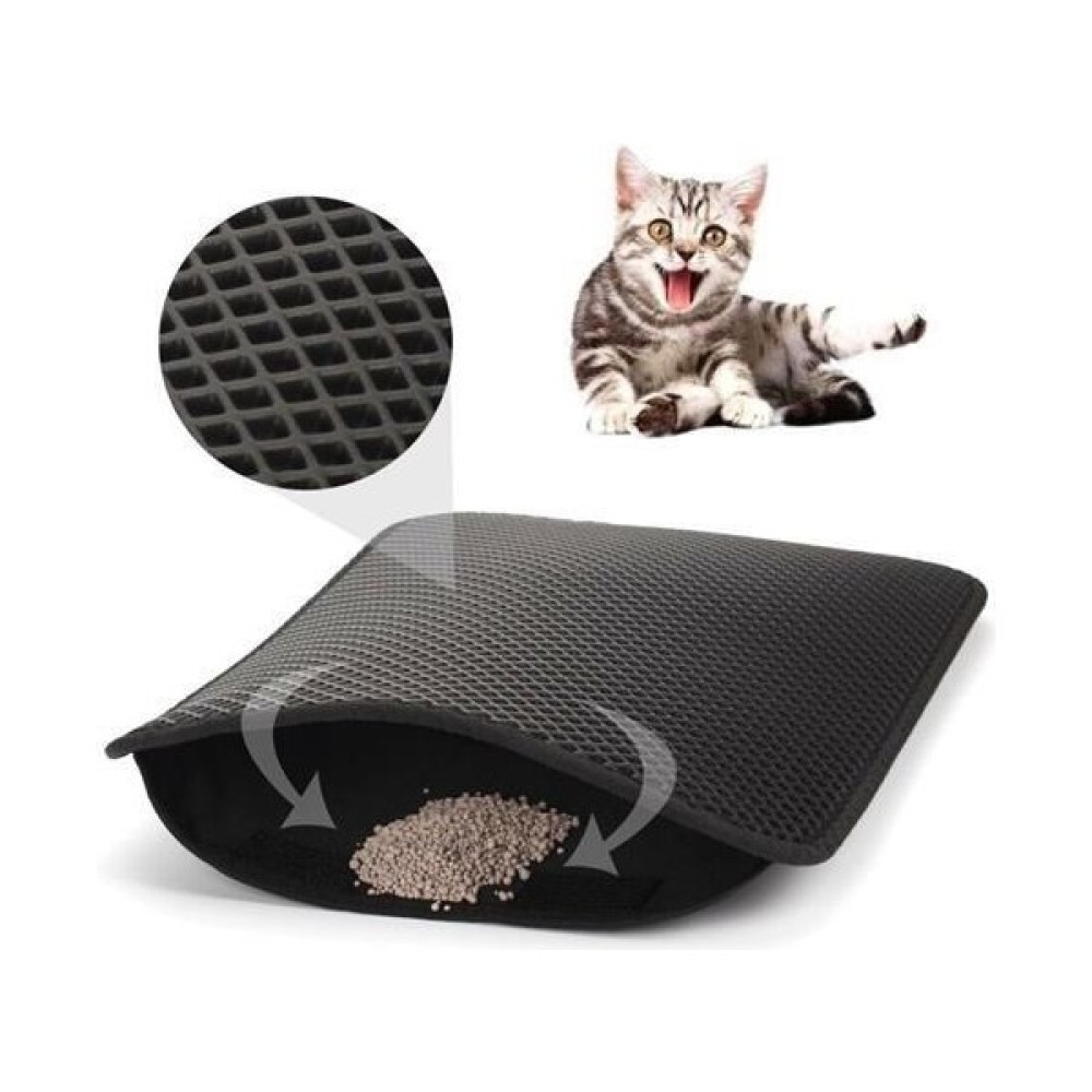 Hobi Bahçem Buffer® Kedi Tuvalet Önü Kum Toplayıcı Temizleyici Elekli Gri Paspas Evcil Hayvan Ürünleri Fiyatı