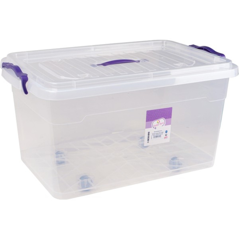 Hobi Box Saklama Kabı 50 Lt (Tekerlekli) - 1 Adet Saklama Kapları Fiyatı