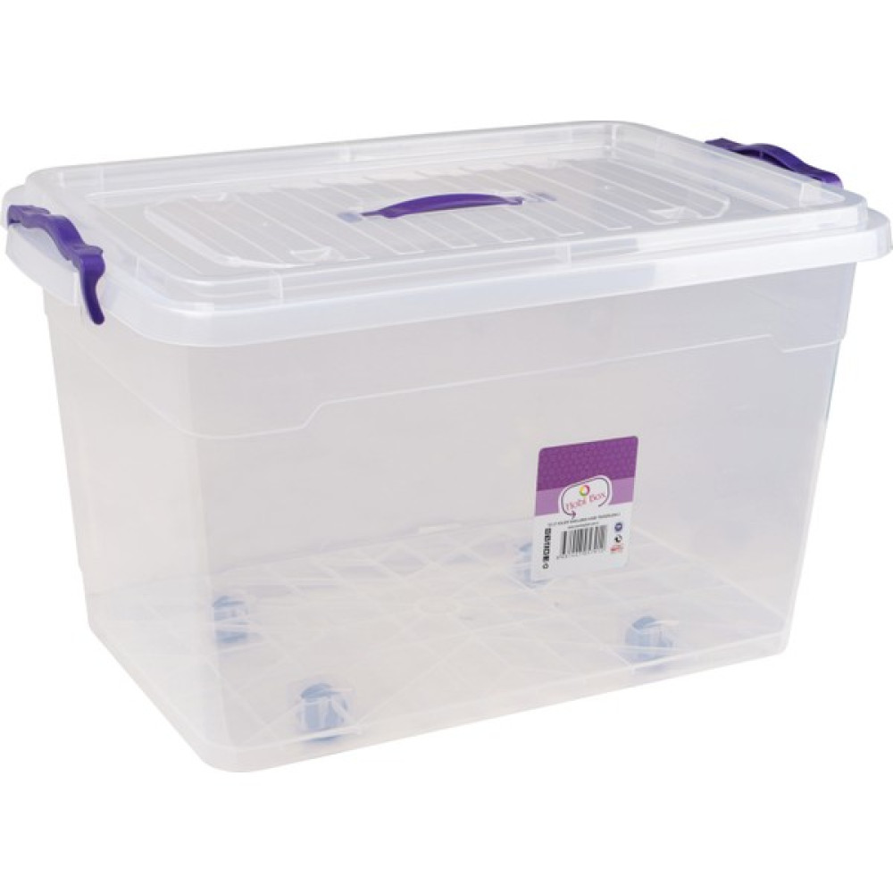 Hobi Box Saklama Kabı 70 Lt (Tekerlekli) - 1 Adet Saklama Kapları Fiyatı