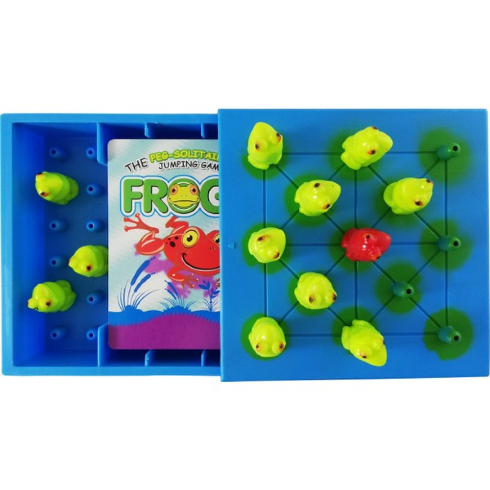 Hobi Eğitim Dünyası Frog Kurbağa Solitaire Oyunu Eğitici Oyuncak Fiyatı