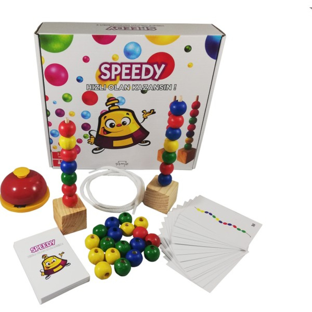 Hobi Eğitim Dünyası Speedy Boncuk Ipe Dizme Oyunu Çocuk Oyuncağı Fiyatı