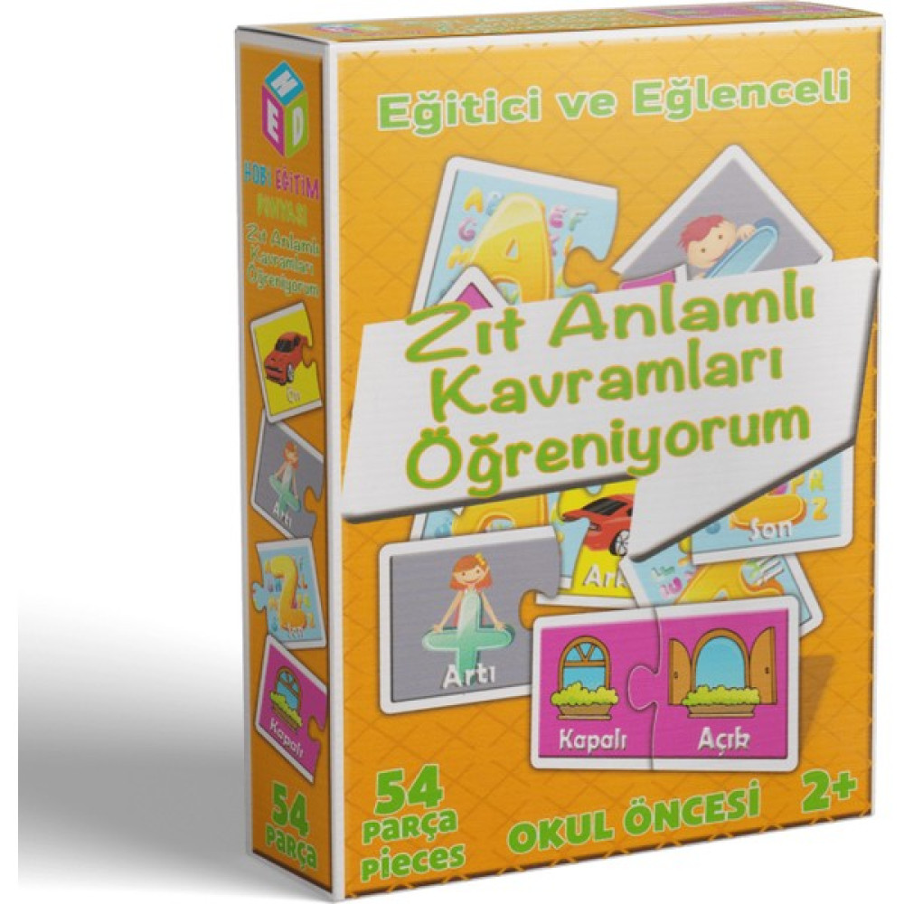 Hobi Eğitim Dünyası Zıt Anlamlı Kavramları Öğreniyorum Eğitici Oyuncak Fiyatı