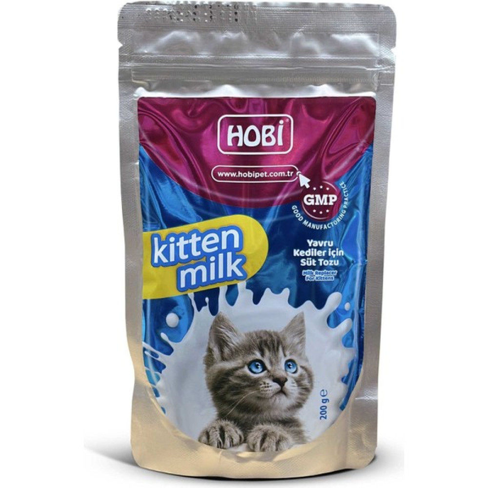 Hobi Kitten Milk Yavru Kediler Için Süt Tozu 200GR Evcil Hayvan Ürünleri Fiyatı